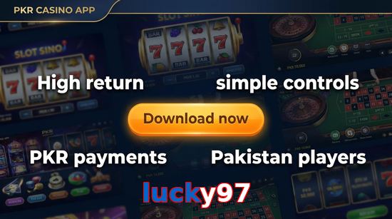 Main screen of Lucky97 gamedownload page for PK players